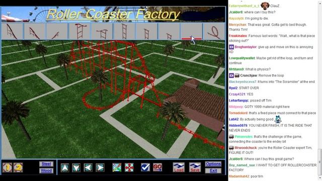 MonotoneTim Roller Coaster Factory, then RCT 2! смотреть онлайн