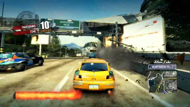 Burnout Paradise 100% - Road Rage: Rush Hour - Walkthrough part 48 [Hunter Spur] смотреть онлайн