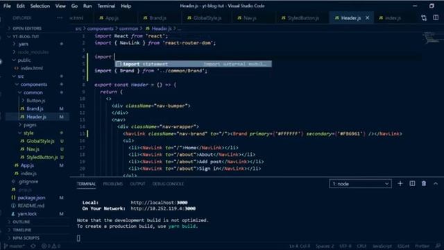 How to build a Blog Site Part 2: Styling the Header смотреть онлайн