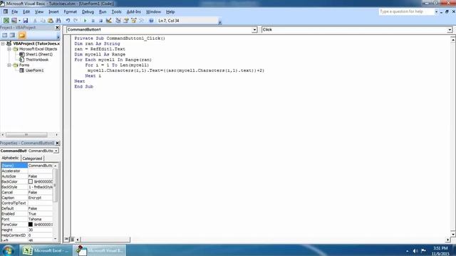 Decrypt And Encrypt Message Using Vba In Microsoft Office Excel 2007 in Tamil Part-2 смотреть онлайн