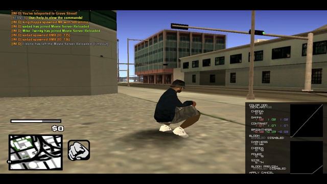 МОЯ СБОРКА SAMP!!! TIMECYC/COLORMOD/GENRL/WEAPONS. смотреть онлайн
