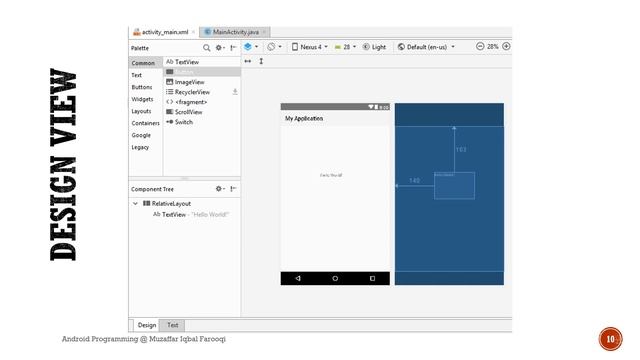 03 Anatomy & Basics of Android Application смотреть онлайн
