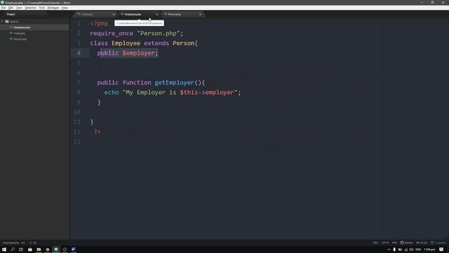 03 Tagalog PHP OOP Tutorial 4 Pillars of OOP смотреть онлайн