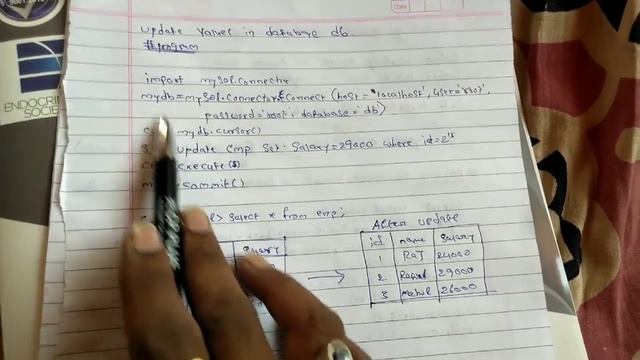 Update the record in mysql using python by Praveen shinde смотреть онлайн