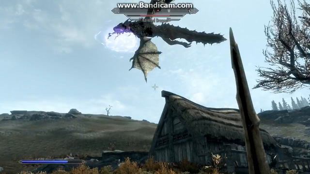 Skyrim Dragon Bug (Legendary Difficulty) смотреть онлайн