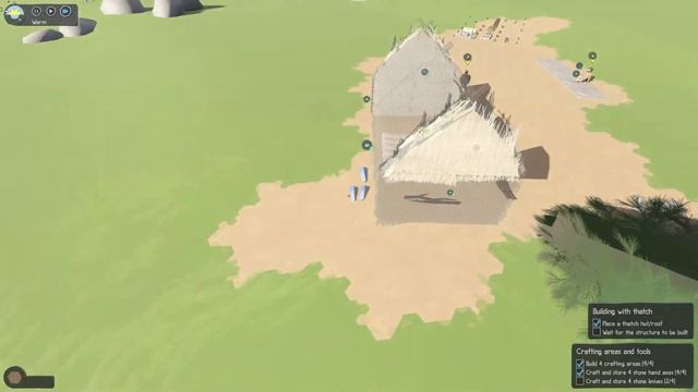 Building a small village in Sapiens and feeding them #pumpkins and #carcasses | Sapiens - Ep.1 смотреть онлайн