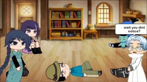 //Scissors seven react to seven badass moment and other stuff//gacha// (Requested￼)￼