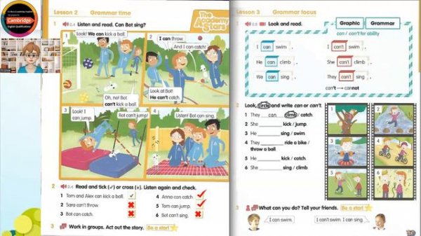 Academy Stars 1 - Starters _ Unit 5 - I can do it!