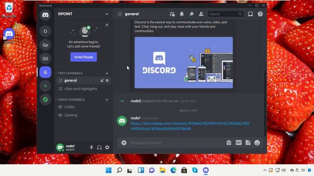 Как добавить музыку в Discord Windows 11 смотреть онлайн