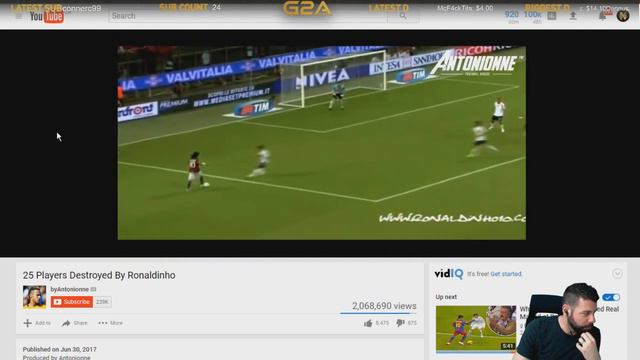Nick28T Reacts to Ronaldinho videos (FIFA 18 Ronaldinho to Glory) смотреть онлайн