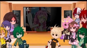 MHA react to 💞 y/n as mitsuri 💞 y/n x shoto/ᐠ｡ꞈ｡ᐟ\