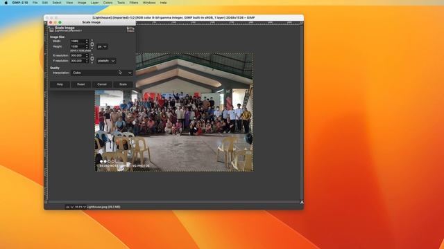 How to Resize Image with GIMP 2.10 (2023) on Mac смотреть онлайн
