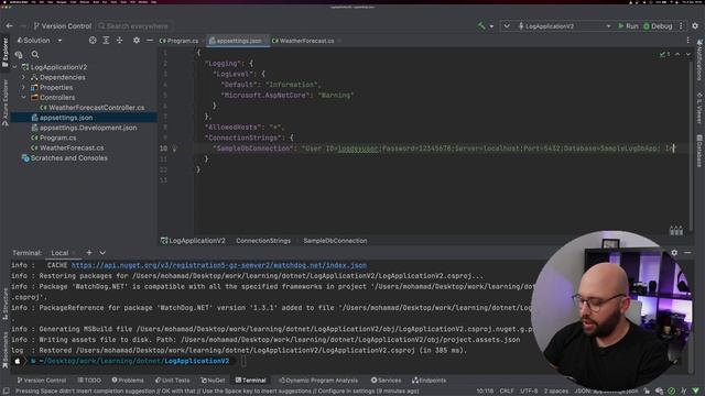.NET 6 - Web API Logging with WatchDog ? смотреть онлайн