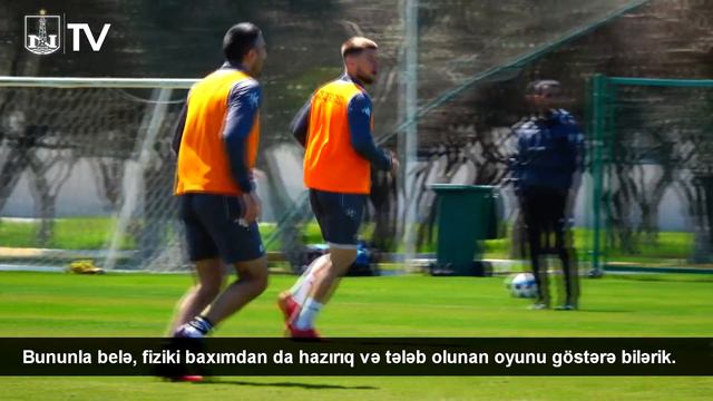 Kubok matçının hazırlığı davam edir смотреть онлайн