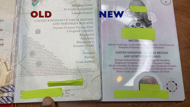 OLD VS NEW BRITISH PASSPORT | WHAT IS THE DIFFERENCE BETWEEN BOTH? смотреть онлайн
