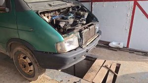 Газель 2705. Замена мотора УМЗ 417 на ЗМЗ 402.