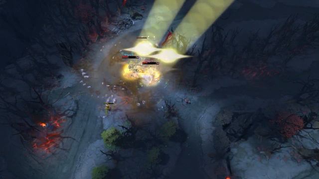Как не нужно давать санстрайк в Dota 2/How not to use a sunstrike in Dota 2 смотреть онлайн