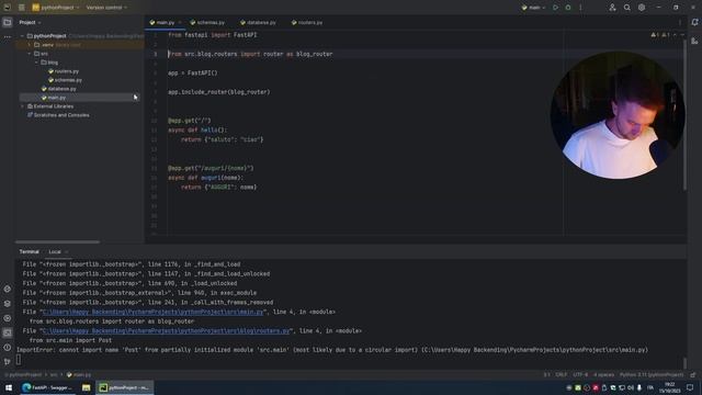 FastAPI - 3 - Struttura del Progetto e Pydantic-Settings смотреть онлайн
