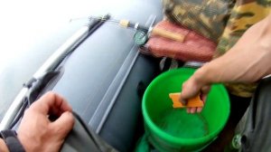 Рыбалка с лодки на яйца!!!