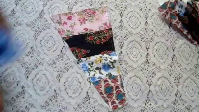 DIY - Door mat from waste cloths - floor mat - area rug - table mat - reuse old cloth idea смотреть онлайн