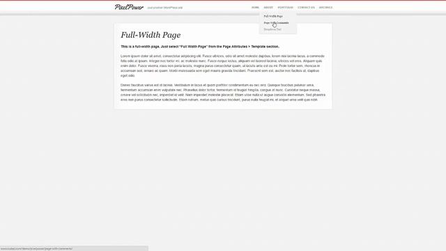 PixelPower - Responsive HTML5/CSS3 WordPress Theme V1.0.8 смотреть онлайн
