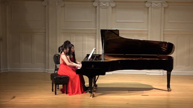 Brahms Hungarian Dance #17 in F minor and #21 in E minor, Yuelin Zhong and Seoyun Baek смотреть онлайн