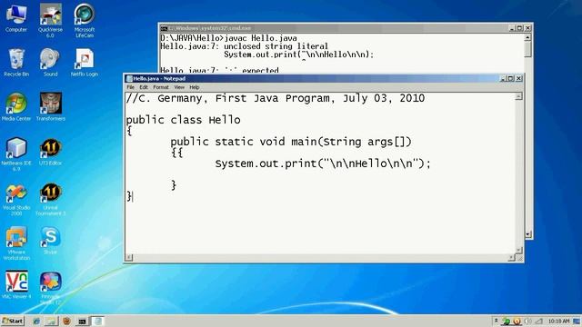 Compiling from the Command Prompt With JAVA's SDK - Part 3 смотреть онлайн