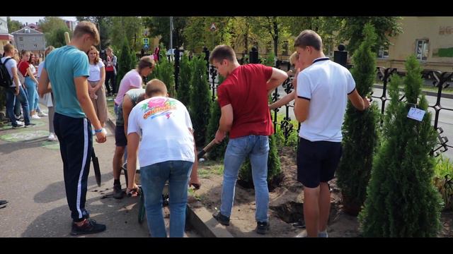 Акция 70 туй к 70 летию Гимназии № 4 смотреть онлайн