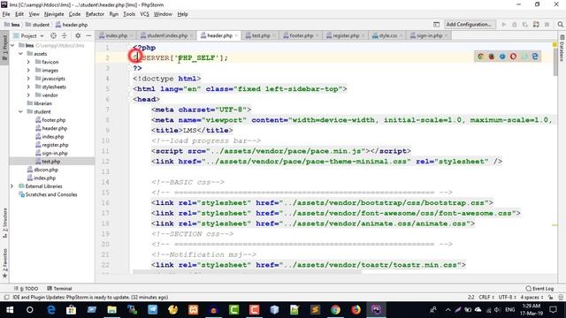 LMS - Part 7 ( Home page mastering in Library Management System in PHP ) смотреть онлайн