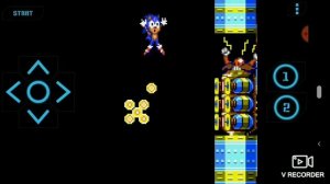 Прохождение Sonic the Hedgehog 2 8 бит(финальная серия) падающий потолок и спасённый Тэйлз