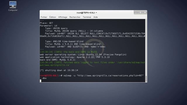 [KALI SQLMAP] trouver des sites avec des failles SQLi смотреть онлайн