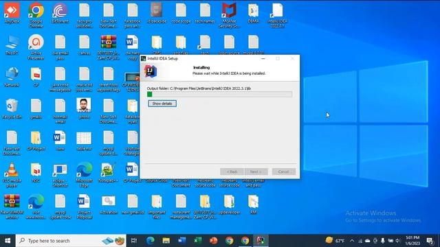 How to download & Install IntelliJ IDEA with Java JDK 17 on Windows 10 64 bit смотреть онлайн