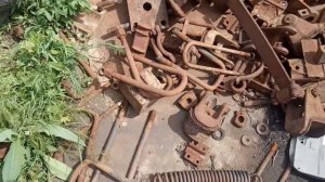 БОЛЬШАЯ РАЗБОРКА ТРАКТОРНЫХ ПРИЦЕПОВ 2ПТС-4. ПРИЦЕПЫ В МЕТАЛЛОЛОМ.