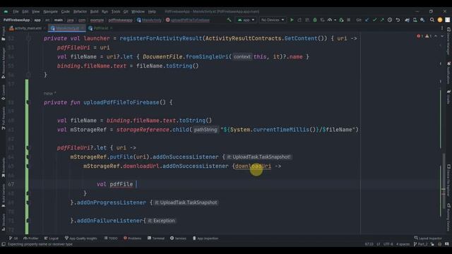 Firebase PDF App Part 2 - Uploading PDFs To Firebase Storage and Adding Download Url to Realtime DB смотреть онлайн