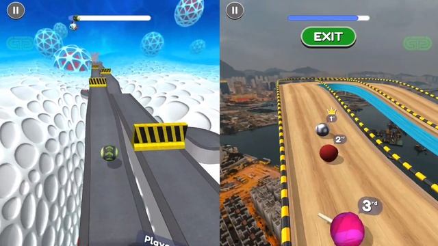 Mobile Games - Going Balls | Funny Race 10 vs Epic Race Android,iOS Gameplay смотреть онлайн