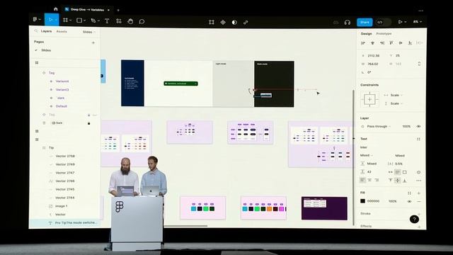 Deep Dive: unlock design system scalability with variables - Luis Ouriach, Jacob Miller(Config 2023 смотреть онлайн