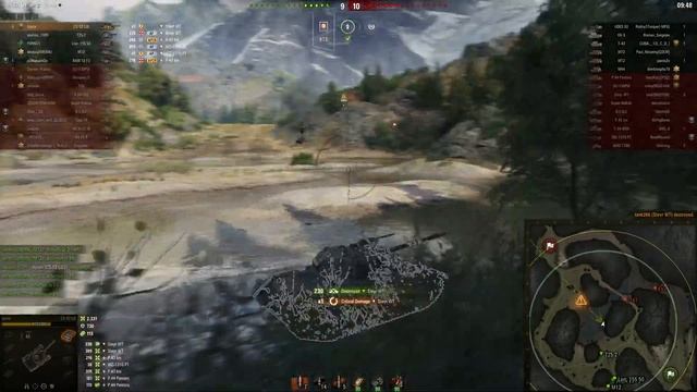 World of Tanks CS-52 LIS - ACE, 7 kills. Just press W and fire. Mountain Pass смотреть онлайн