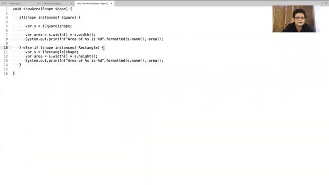 29 Pattern matching in instanceof смотреть онлайн