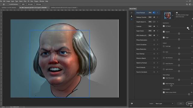 Neural Filters in Photoshop смотреть онлайн