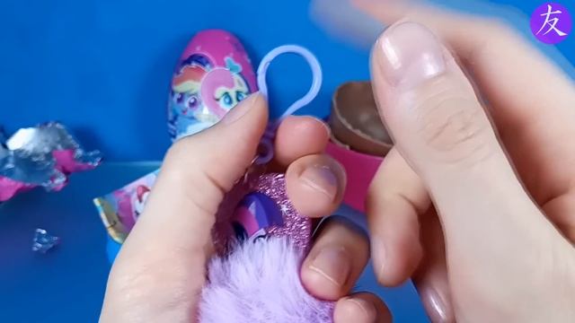 Сюрпризы My Little Pony в больших шоколадных яйцах от Конфитрейд смотреть онлайн