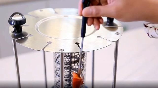 Электрошашлычница. Автоматический прибор для приготовления бездымного гриля с вертикальным вращение смотреть онлайн