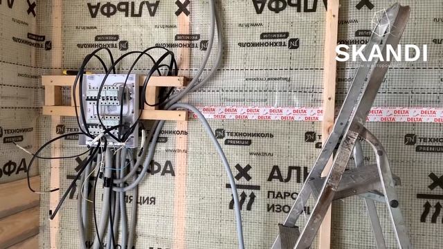 Строим каркасный дом 55 кв.м. Дачный вариант для круглогодичного пользования. смотреть онлайн