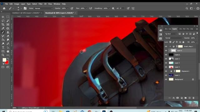 How to Make a Thumbnail for YouTube Videos with Glow Effect | YouTube thumbnail tutorial 2023 смотреть онлайн