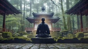 Tranquil Rainy Day at the Zen Garden - Japanese Flute Music For Soothing, Healing, Meditation
