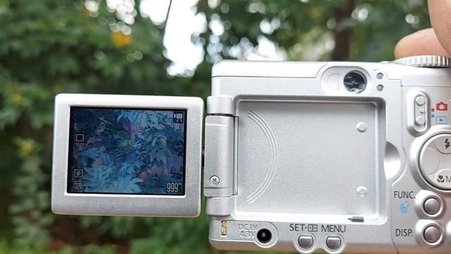 Vintage canon powershot A95 Digital point and shoot camera from 2004 смотреть онлайн
