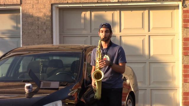 Lily was here - Candy Dulfer & Dave Stewart (tenor sax cover) смотреть онлайн