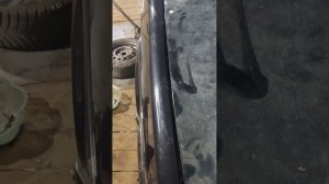 Пластиковые крыло в цвет, на Ваз 2115 .