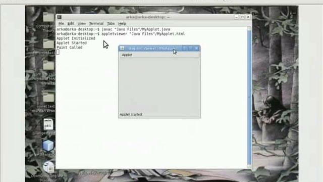 Java Applet Tutorial #5 Life Cycle Program-II смотреть онлайн