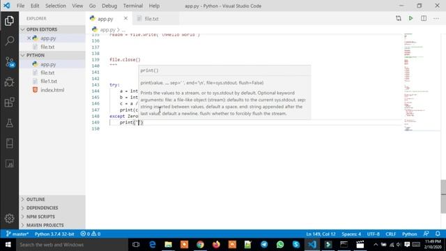 Python Try Exception Error Hanle Bangla Part : 18 смотреть онлайн