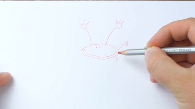 How to draw a crab / Как нарисовать крабика смотреть онлайн